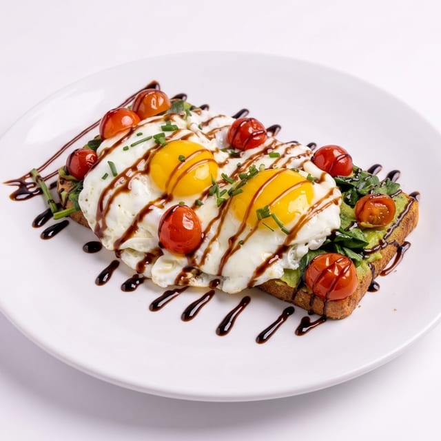 Avocado Toast & Eggs.